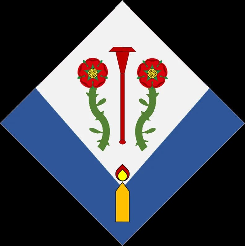 The arms of Dame Esther Rantzen