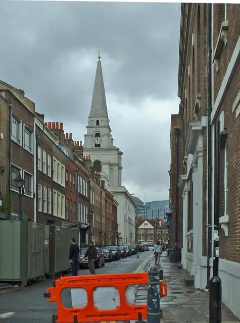 Fournier Street, off Brick Lane, Spitalfields
